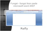 fungsi - fungsi ikon ms word 2007