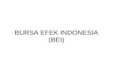 Sejarah bursa efek indonesia (bei)