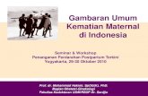Gambaran Umum Kematian Maternal Di Indonesia_2010