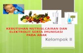 Kebutuhan Nutrisi,Cairan Dan Elektrolit Serta Imunisasi