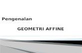 Bab IV Pengenalan Geometri Affine