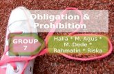 Obligation & Prohibition New