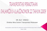 Transportasi Perkotaan UU NO 9 Thn 2009