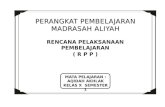 RPP Aqidah Akhlak MA Kelas X, 1-2