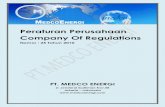 Peraturan Perusahaan Pt Medco Energi