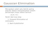 Gaussian Elimination Pivoting