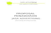 Proposal penawaran  jasa advertising