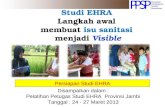 Pengantar Studi EHRA (Environmental Health Risk Assessment)