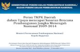 Menteri PPN/Bappenas: Peran TKPK Daerah dalam Upaya mencapai Sasaran Rencana Pembangunan Jangka Menengah Nasional 2009-2014