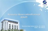 Resource Reservation Protocol