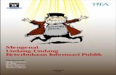 Buku Saku Mengenal UU Keterbukaan Informasi Publik