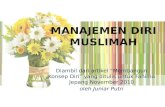 Manajemen diri muslimah