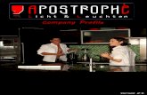 APOSTROPHE - Experiencing Lighting Design