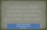 Auto rudal desain untuk rudal cross bagian square