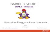Materi Sosialisasi Linux SMAN 3 Kediri