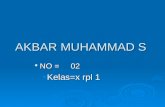 Windows akbar muhammad s no=02 kls=x rpl