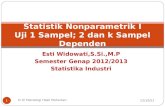 ITP UNS SEMESTER 2 Statistik nonparametrik 1
