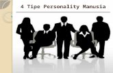 4 tipe personality manusia