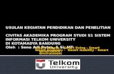 Telkom University Contribution for Developing Bandung Smart City