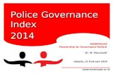Police governance index KEMITRAAN