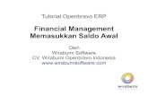 Openbravo ERP Tutorial - Saldo Awal