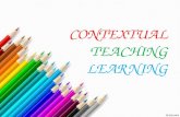 Contextual teaching learning