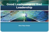 Good leadership vs bad leadership