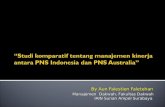 Studi Banding Manajemen Kinerja antara PNS Indonesia dan Australia
