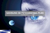 Marketing Plan Samsung 3d TV