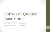 Review TA : software quality factors