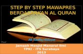 Step by step mawapres berdasarkan al quran