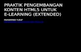 Praktik Pengembangan Konten HTML5 untuk E-Learning (Extended)