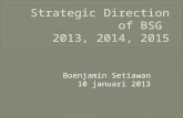 Ppt bs strategic direction of bsg, 2011 2013, 55 slides