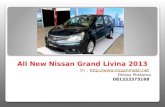 Nissan grand livina 2013