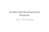 Leadership basic oleh Titus Permadi