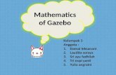 Ppt mathemathics of gazebo