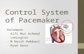 Control system of pacemaker