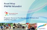 Road Map Program Nasional Pemberdayaan Masyarakat (PNPM) Mandiri