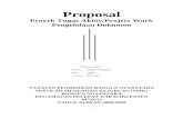 Proposal Projek Work 1