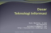 Materi 2 - Dasar Teknologi Informasi