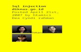 Sql injection  diknas.go.id
