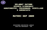 01 Powerpoint Agroforestry Untuk KKP 2009_bsu