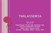 THALASSEMIA Presentation Slide