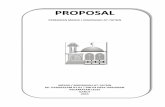 Proposal Renovasi Mesjid & Madrasah at-tai'Bin