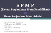 Dra.suminarsih,M.si Widyaiswara LPMP Jawa Tengah HP: 08122922062