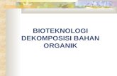 Bioteknologi Dekomposisi Bahan Organik