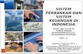 Sistem Perbankan & Keuangan Di Indonesia