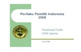 Perilaku Pemilih Indonesia 2008