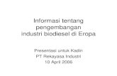 Industri Biodiesel Di Eropa
