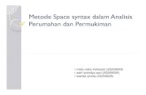 Space Syntax Dalam Analisis Perumahan an